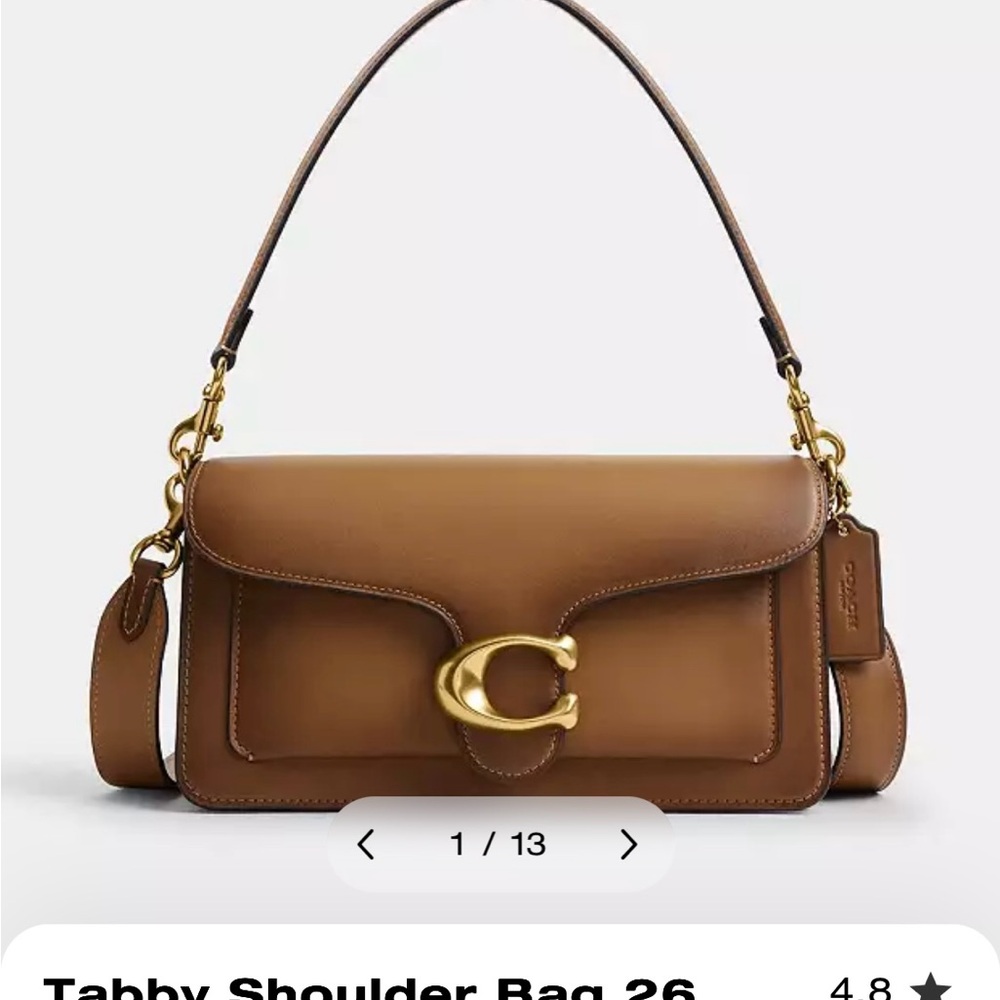 COACH Tabby Shoulder Bag 26 ~NWT